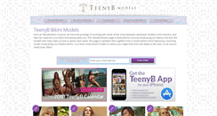 Desktop Screenshot of models.teenyb.com