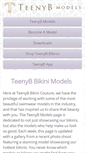 Mobile Screenshot of models.teenyb.com